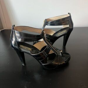 Michael Kors Black Berkley Heel